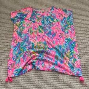 Girls Lilly Pulitzer beach wrap